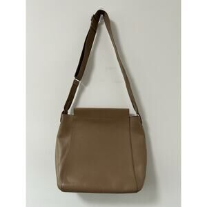 Everlane‎ Womens Bag The Form Taupe Tan Made in Italy Genuine Leather *Read*